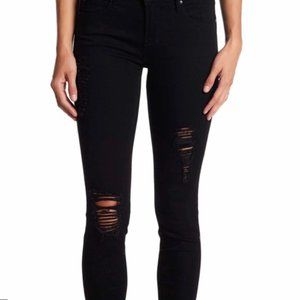 Distressed Black Articles of Society Jeans